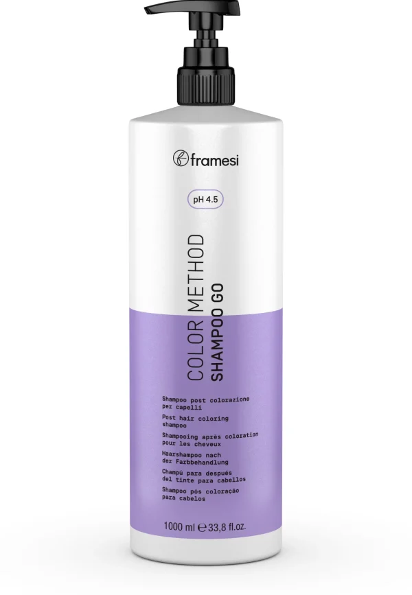 Shampoo que elimina residuos del color