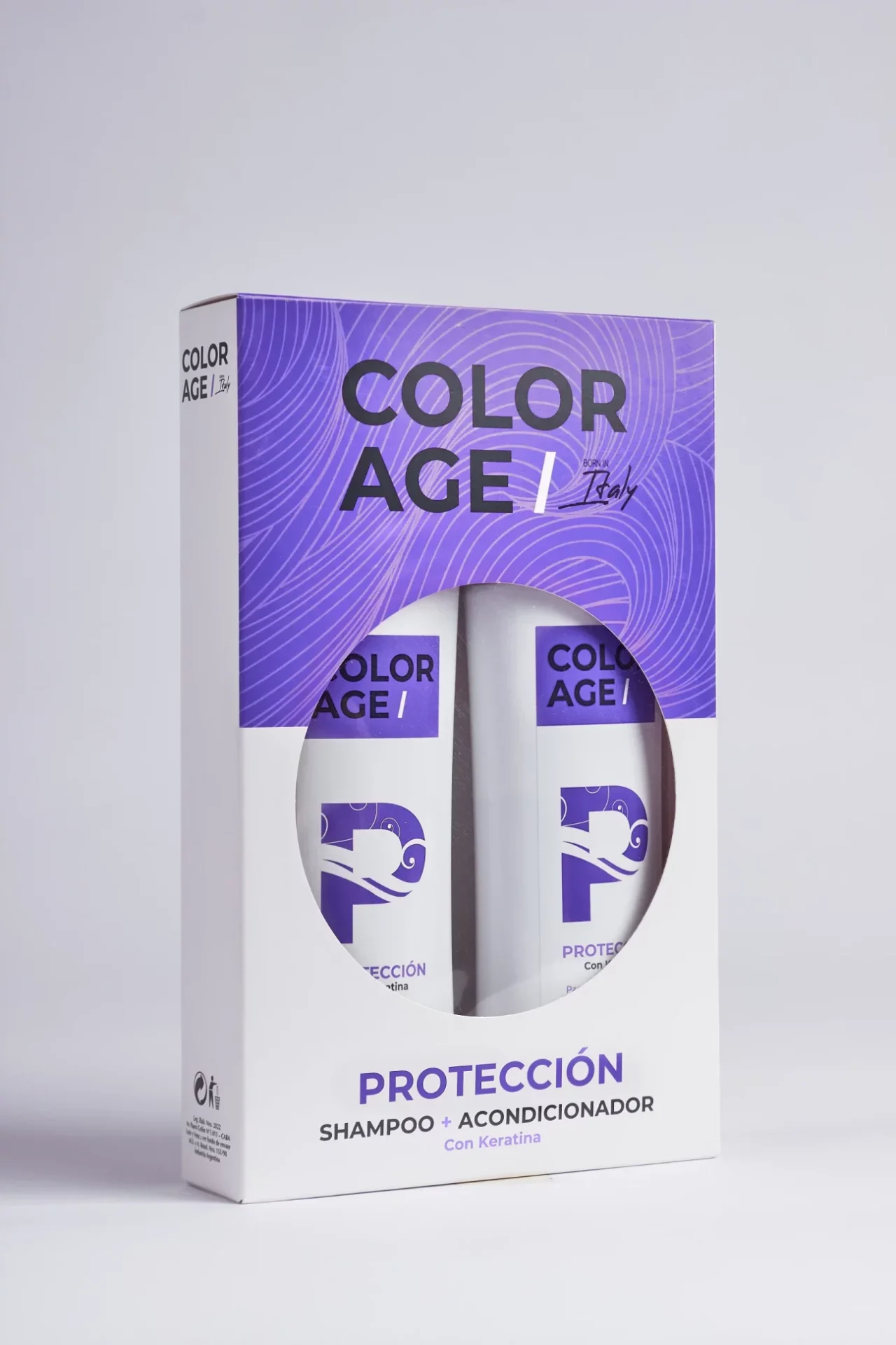 Shampoo + Acondicionador con Keratina - 250ml